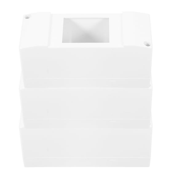 Masteelf 3 Pcs Distribution Protection Box Waterproof Circuit Breaker Distribution Box Din Rail Outdoor Distribution Junction Box For Dz47-63 C45 Indoor Outdoor Wall Circuit Breaker