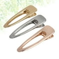 thumbnail image 1 of Masteelf  3 Pcs Duckbill Clip Rose Golden Hair Clips Hollow Out, 1 of 8