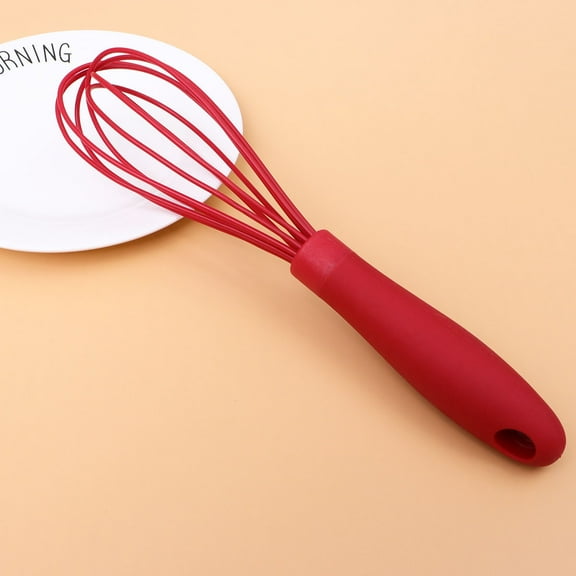 Masteelf  3 Pcs Egg Beaters Silicone Eggbeater Handheld Whisk Blender