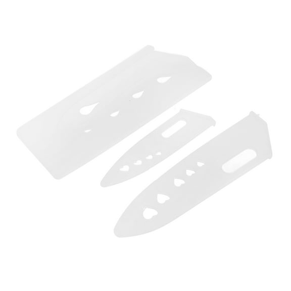 Masteelf 3 Pcs Guard Kitchen Knife Case 17.00X6.00X0.30CM White