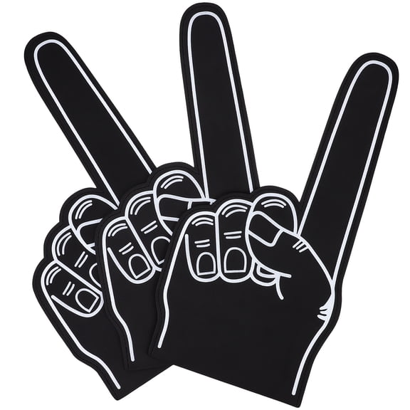 Masteelf 3 Pcs Inflatable Cheer Foam Finger Cheering Gloves