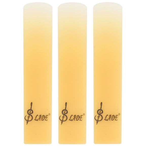 OFFIGAM 3-Pack Resin Clarinet Reeds Multi-Color for Professional and Beginner Clarinet Players