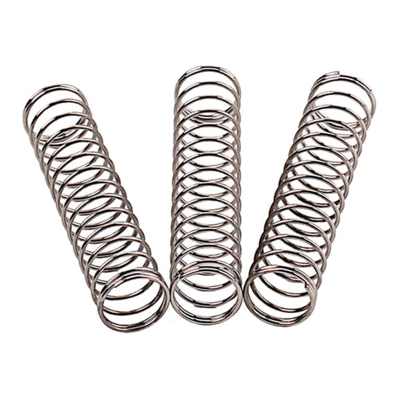 3pcs Trumpet Repair Parts Metal Spring for Wind Woodwind Instruments Silver
