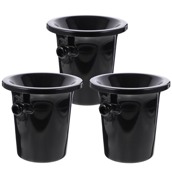 Masteelf 3-Piece Wine Spittoon Set with Ice Bucket - , Fine Workmanship for Wine Tasting and Dumping