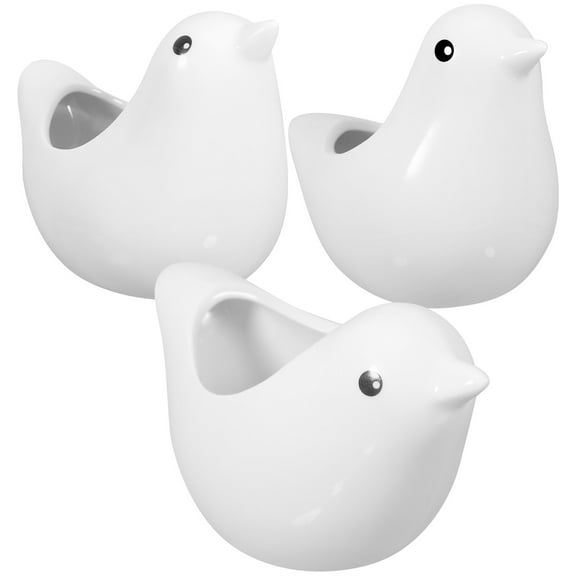 Masteelf  3 Pcs Succulent Flower Pot Mini Animal Pots Plant for Succulents