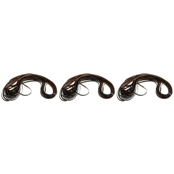 Masteelf 3 Rolls of Plastic Rattan Weaving Material Diy Rattan Chair Repair Material