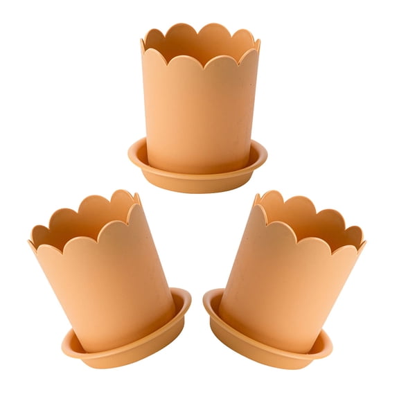Masteelf 3 Sets Garden Flowerpots Gardening Medium-sized Plant