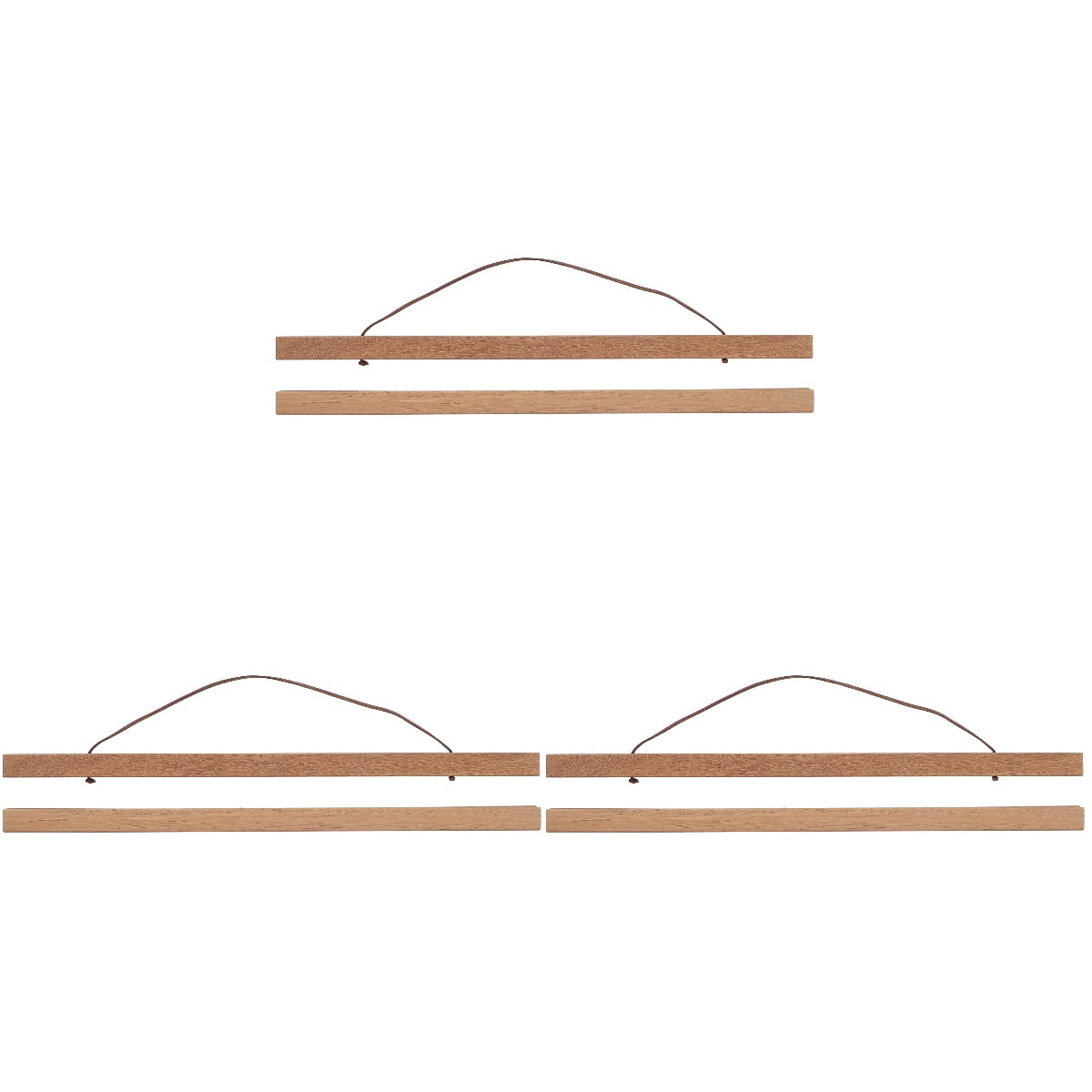 Masteelf 3 Sets Scroll Calendar Hanging Picture Hanging Rods Magnetic ...