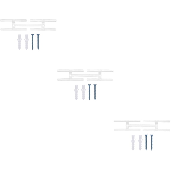 Masteelf 3 pcs Display Stand Creative Plate Display Rack Household Medal Holder Wall Decor