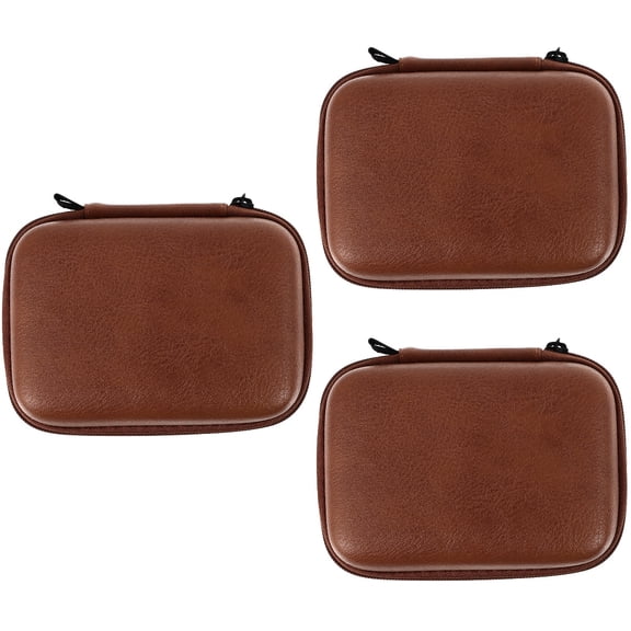 Masteelf 3 pcs   Durable Data Cable Bag Waterproof Earphone Bag Multipurpose Storage Bag
