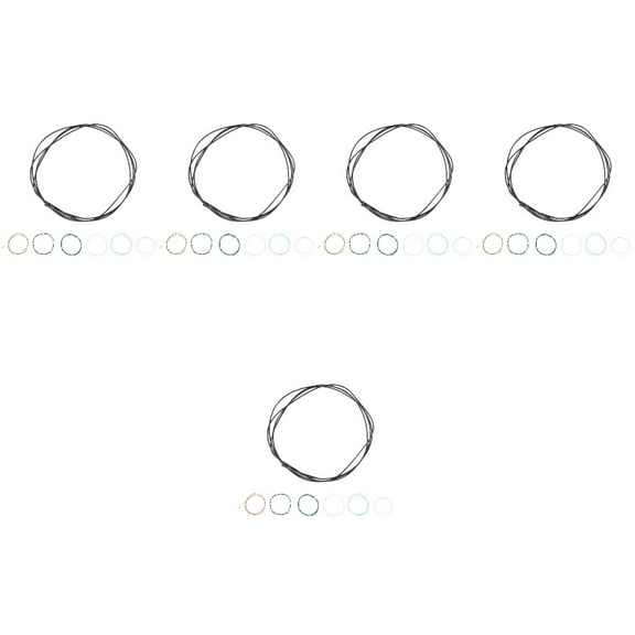 Masteelf 30 Pcs  Acoustic Guitar Strings Replacement Classical Guitar Strings Musical Instrument Part