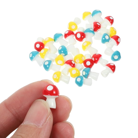 Masteelf  30 Pcs Mushroom Stuff Miniatures Moss Micro Landscape