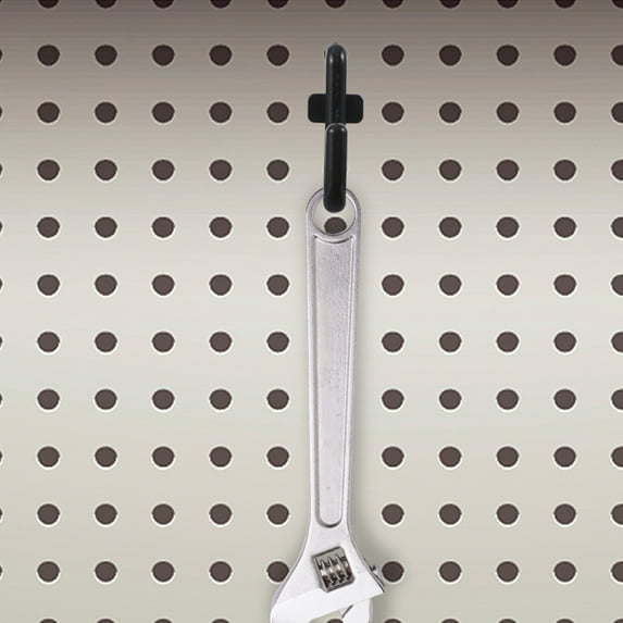 Masteelf 30 Pcs Pegboard Hooks Retainer Garage Heavy Duty Storage Rack