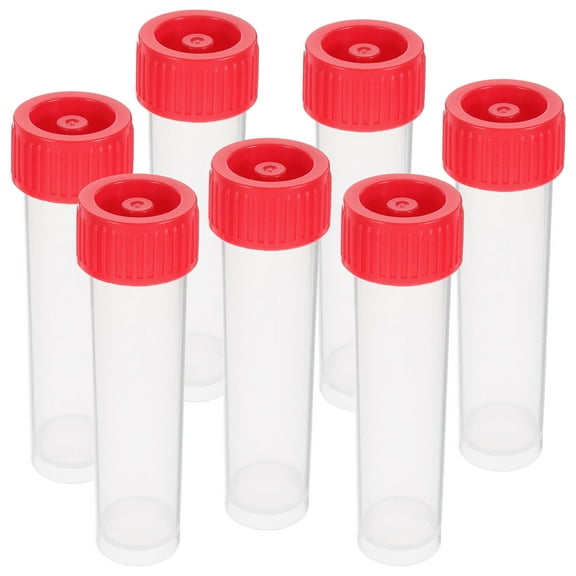 Masteelf 30 Pcs Sample Tube Travel 10.50X2.80X2.80CM Transparent
