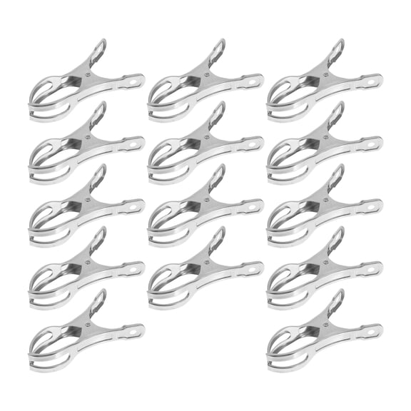 SWETRACE 30pcs Pool Towel Clips Stainless Steel Wind Guard Clips for Household Items and Outdoor Use