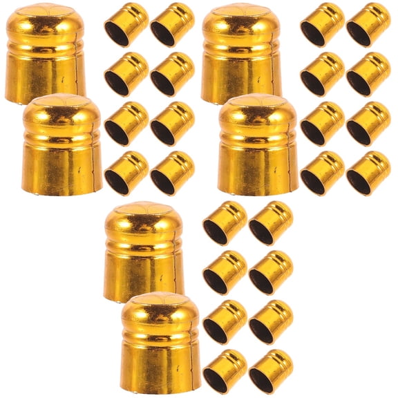 Masteelf 30 pcs Flag Pole Finials Flagpole Top Replacement End Caps Hand Held Pennants Flag Toppers