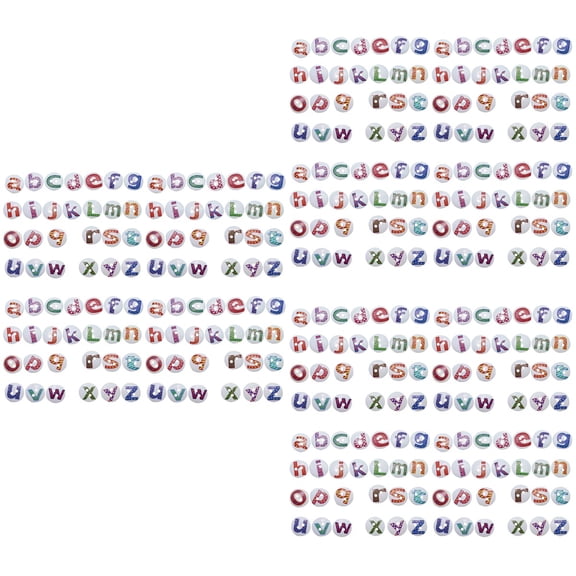 HEATSHAKING Diy Alphabet Wooden Buttons Craft Projects Artists 300Set 0.6X0.6in