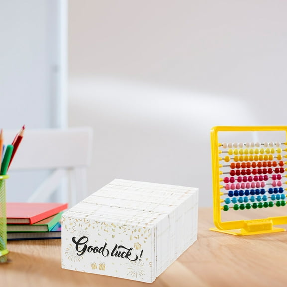 Masteelf 300 Pcs Raffle Ticket Card 9.00X5.00X0.10CM Golden