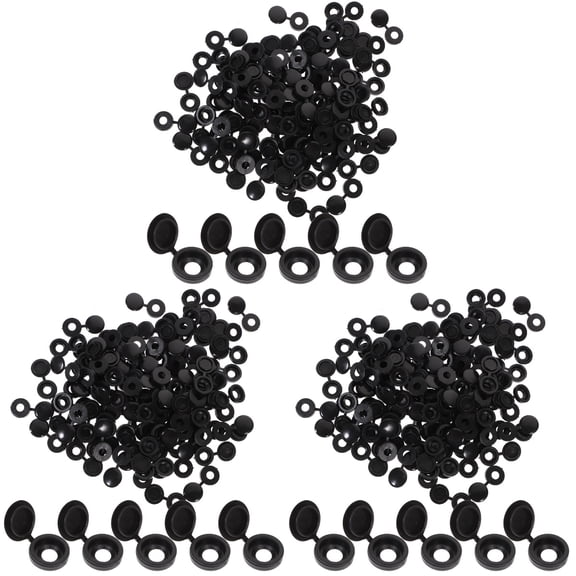 Masteelf 300 pcs  Screw Caps Stopper Self-tapping Hole Plug Screw Covers Furniture Fittings