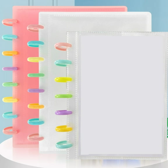 Masteelf 30pcs Loose Leaf Rings DIY Binder Rings Reusable Binder Rings Book Binder Rings Binding Rings