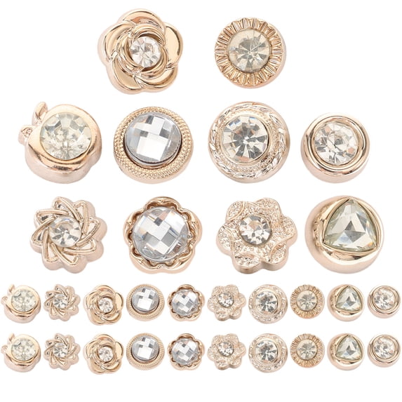 Masteelf 30pcs Mini Brooches Clothing Decorations Clothes Decorative Brooch Gifts