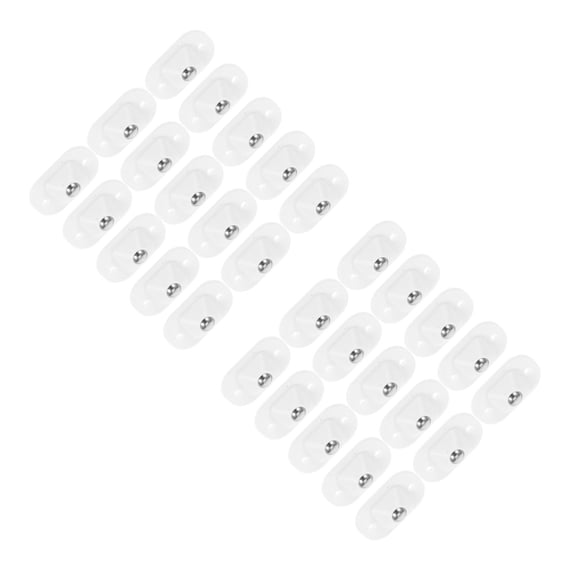 Masteelf 32-Piece Heavy Duty Adhesive Wheel Casters with Bearings for Cabinets, Tables, Furniture Replacement