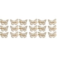 thumbnail image 1 of Masteelf 36 pcs  Metal Butterflies Hair Clamp Golden Hair Clips Hollow Hair Catches, 1 of 8