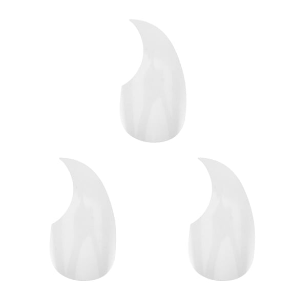 Masteelf 3pcs Acoustic Guitar Pickguard Pick Guard Clear Glossy Water Shaped Fits 40 41 Inch Guitars Replacement Guitar Accessories Musical Instrument Parts