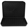 thumbnail image 1 of Masteelf 3pcs Boot Trays Heavy Duty Plastic Shoe Mat Tray for Front Door Entrance Waterproof Utility Tray for Wet Shoes Snow and Pets Black, 1 of 8