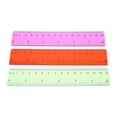 thumbnail image 1 of Masteelf 3pcs Drawing Accessory Drawing Ruler Professional Drawing Straight Ruler Ruler For Geometry Measuring Set Straight Ruler Plastic Straight Ruler Ruler Tool, 1 of 8