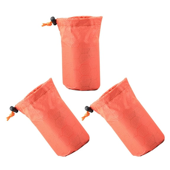 Masteelf 3pcs Drawstring Ultralight Compression Sack For Sleeping Bag Accessories Waterproof Stuff Sack Outdoor Ultralight Storage Bags