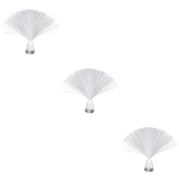 Masteelf 3pcs Fiber Optic Lamp USB Battery Powered Fiber Optic Light Optical Fiber Lamp