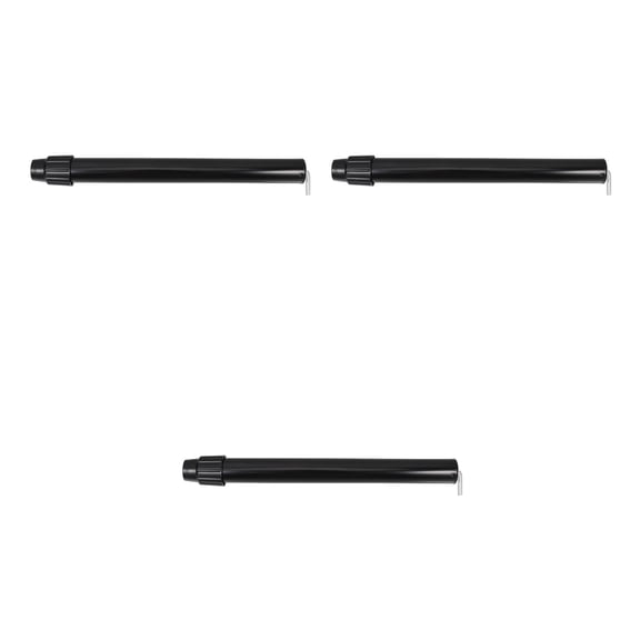 Masteelf 3pcs Floor Standing Fan Pole Adjustable Support Rod Easy Installation Extension Pole Pedestal Fan Extension Rod Stand Up Fan Repair Lifting Plastic Column Tube