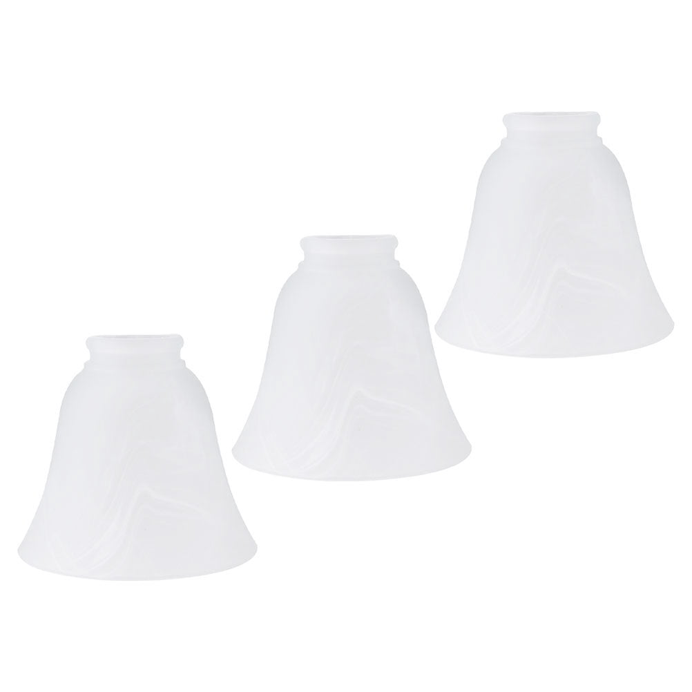 Masteelf 3pcs Frosted Glass Light Shade E27 Interface Lamp Shade Chandelier  Cover, image size:1002x1002