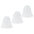 thumbnail image 1 of Masteelf 3pcs Frosted Glass Light Shade E27 Interface Lamp Shade Chandelier Cover, 1 of 8