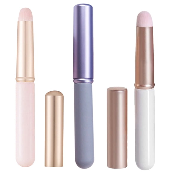 Masteelf 3pcs Lip Makeup Lipstick Applicators Lip Gloss Women Makeup Tools