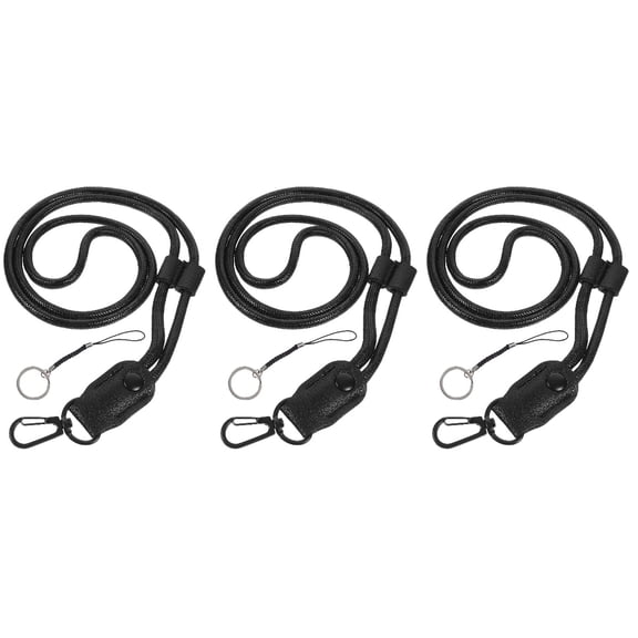 Masteelf 3pcs Office Hanging Rope Daily Use Neck Lanyard Convenient Lanyard Portable Neck Lanyard