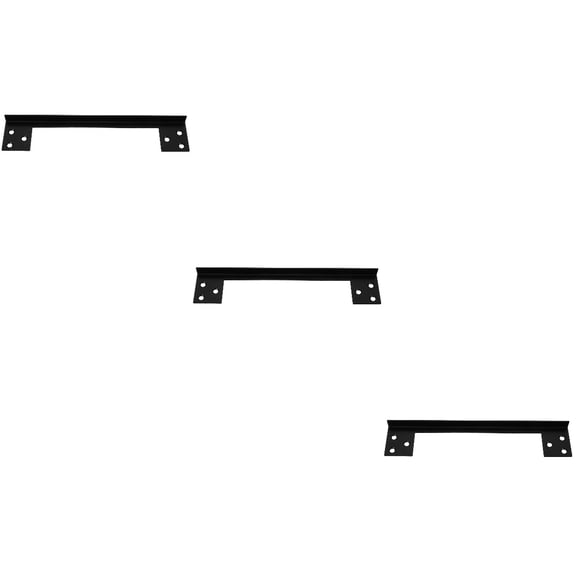 Masteelf 3pcs Outswing Door Security Protector Stainless Steel Latch Protector Outswing Door Security Plate