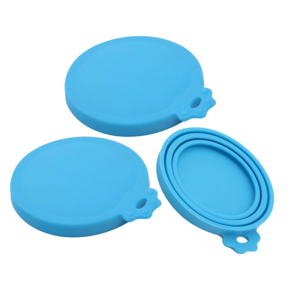 Masteelf 3pcs Can Sealing Caps for Pet Food Beverage Food Lids Covers