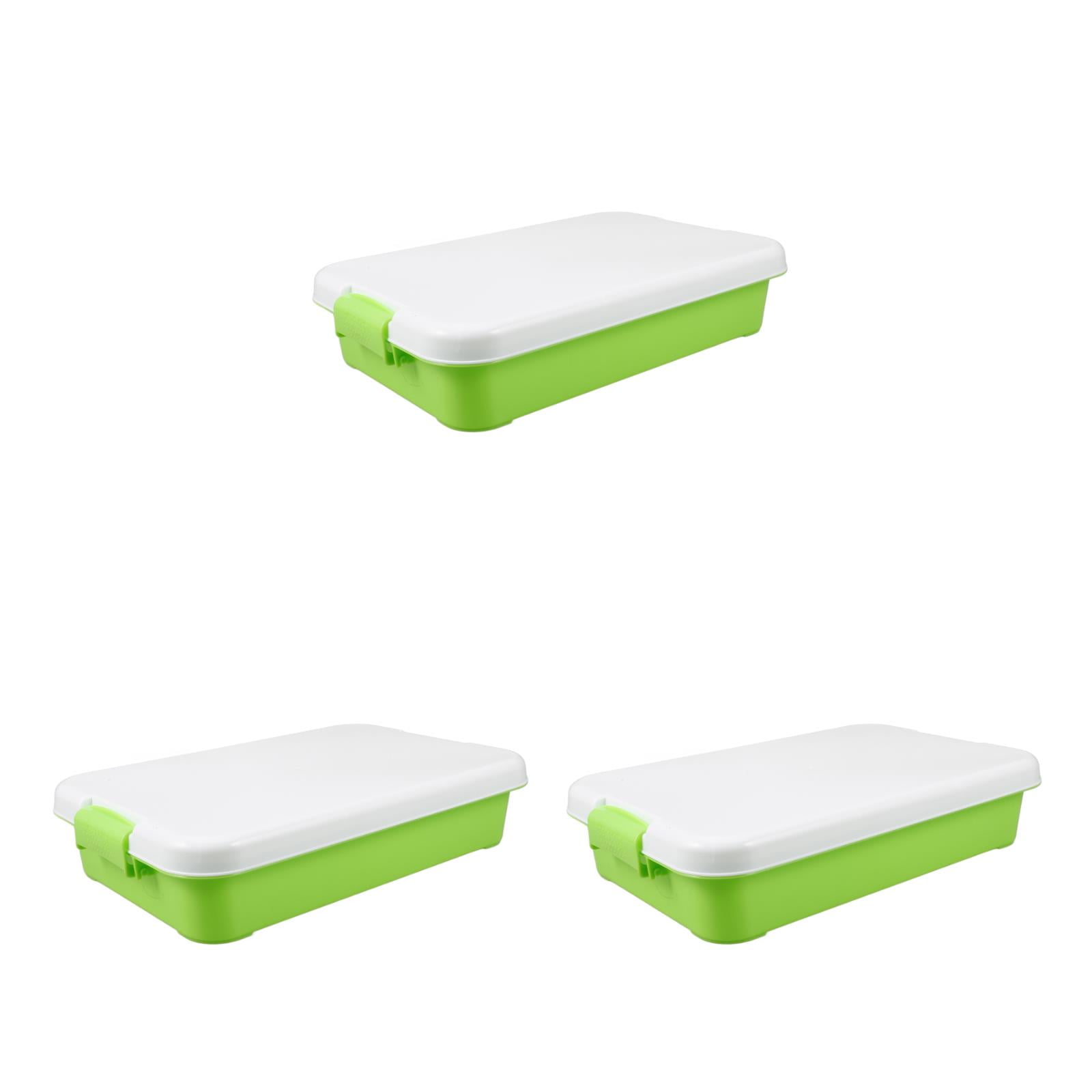 Masteelf 3pcs Portable Sand Tray with Lid Small Sand Box Outdoor Sand Tray Portable Sandbox Storage Box Toy Sand Bag Sandbox Outdoor Sand Tray