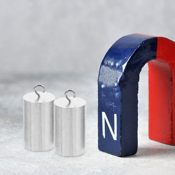 Masteelf 3pcs Precision Physics Teaching Cylinders for Density Experiment with Copper Iron Aluminum Materials