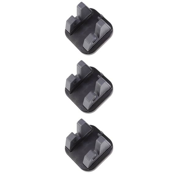 Masteelf 3pcs Silicone Car Phone Holder -adhesive Smart Phone Bracket Mobile Phone Mount for Smartphone or GPS Device (Grey)
