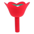 thumbnail image 1 of Masteelf 3pcs Silicone Flower Shaped Oil Funnel Set Easy Liquid Transfer Spill Proof Design Cooking Funnel For Oil Vinegar Soy Sauce Kitchen Use, 1 of 8