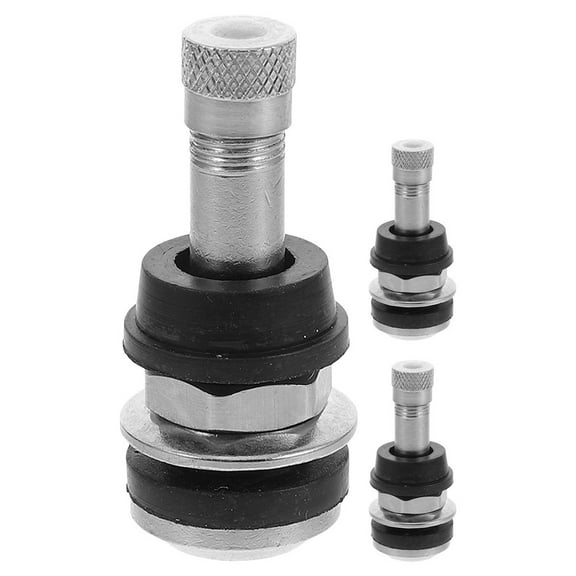 Masteelf 3pcs Tire Valve Stems Rubber Valve Stems Tubeless Valve Stems For Vehicle Tires
