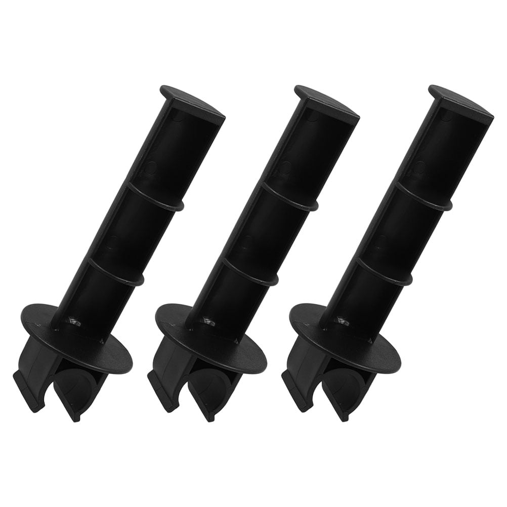 Masteelf 3pcs Toilet Chair Paper Holder Bathroom Tissue Stand Plastic Roll Holder Clip-On Paper Roller for Wheelchair Home Hotel Restaurant Use
