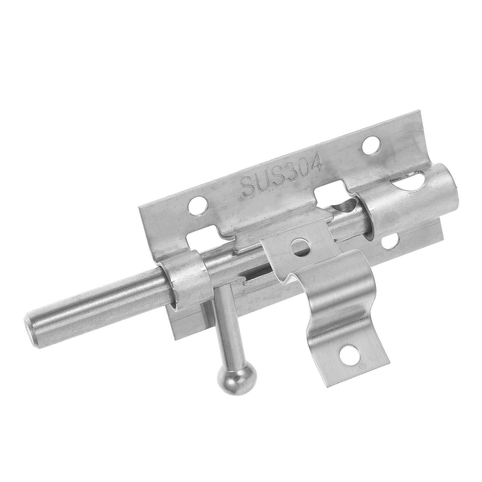 Masteelf 4 Inches Bolt Stainless Steel Pin Sliding Lock for Doors ...