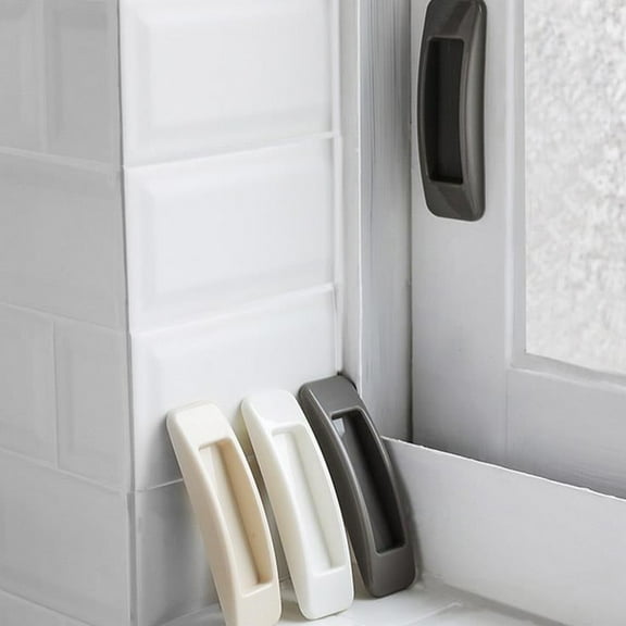 LOLIPPYY 4Pcs Durable ABS Refrigerator Handle with Stick Design for Door Cabinet Furniture