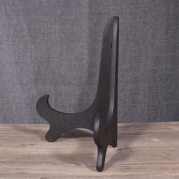 Masteelf 4 PCS Dish Rack Holder Small Plate Display Easel Racks Black