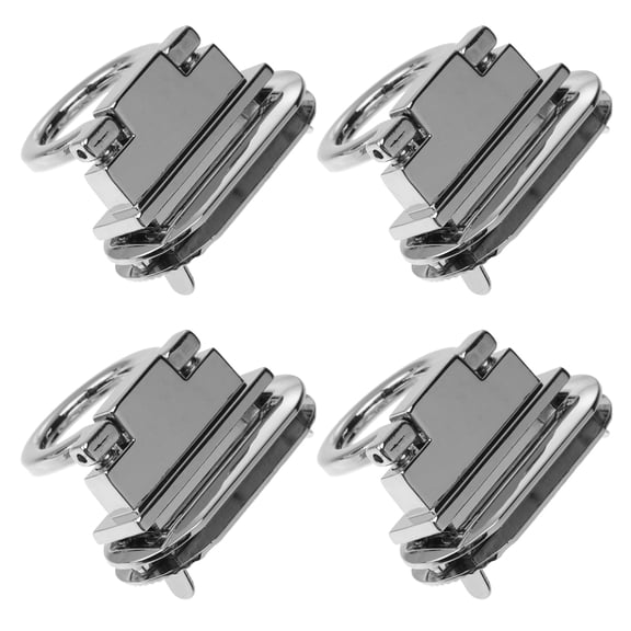 Masteelf 4 PCS Padlock Waterproof Keychain Filters Sealed