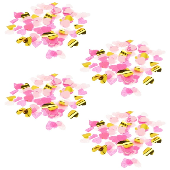 Masteelf 4-Pack Gender Reveal Backdrop and Hot Decorations Set, Baby Shower Party Supplies for Celebration